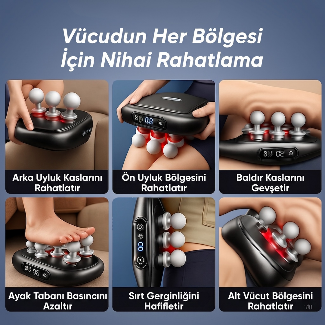 Masaj Başlıklı Profesyonel Terapi Cihazı