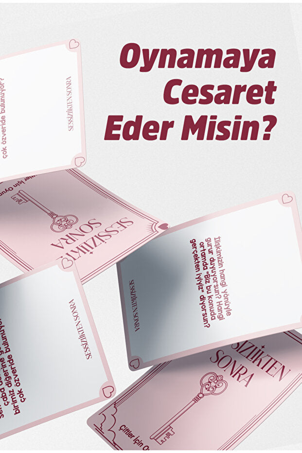 İlişki Kurtarıcı Kart Oyunu (50 Soru)