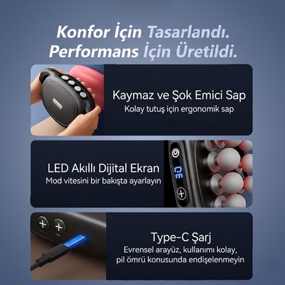 Masaj Başlıklı Profesyonel Terapi Cihazı
