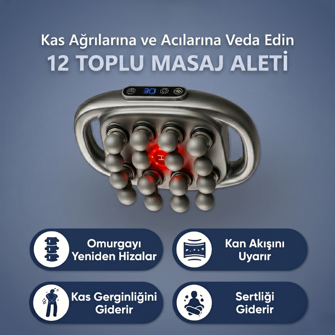 Masaj Başlıklı Profesyonel Terapi Cihazı