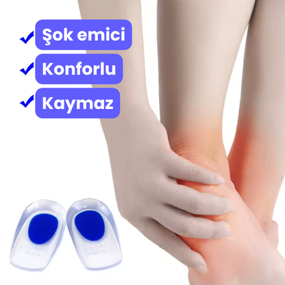Ortopedik Jel Topuk Tabanlığı (1 Çift)